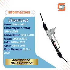 Caixa Setor Hidráulica TRW Corsa Prisma Agile Nova Montana