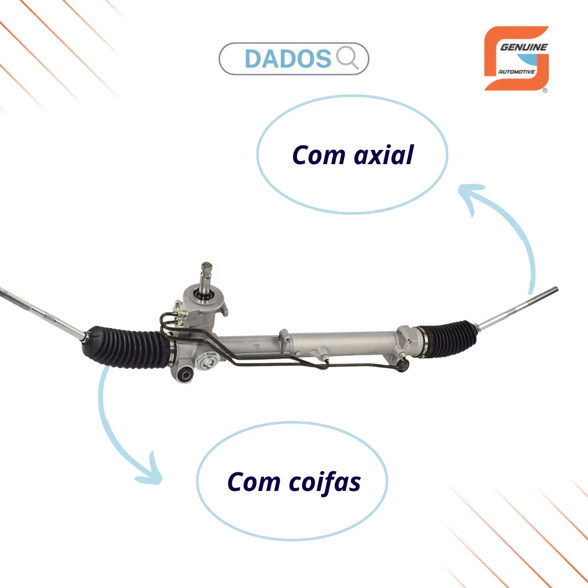 Caixa Setor Direção Hidráulica Completa Nova Ecosport Fiesta Ka