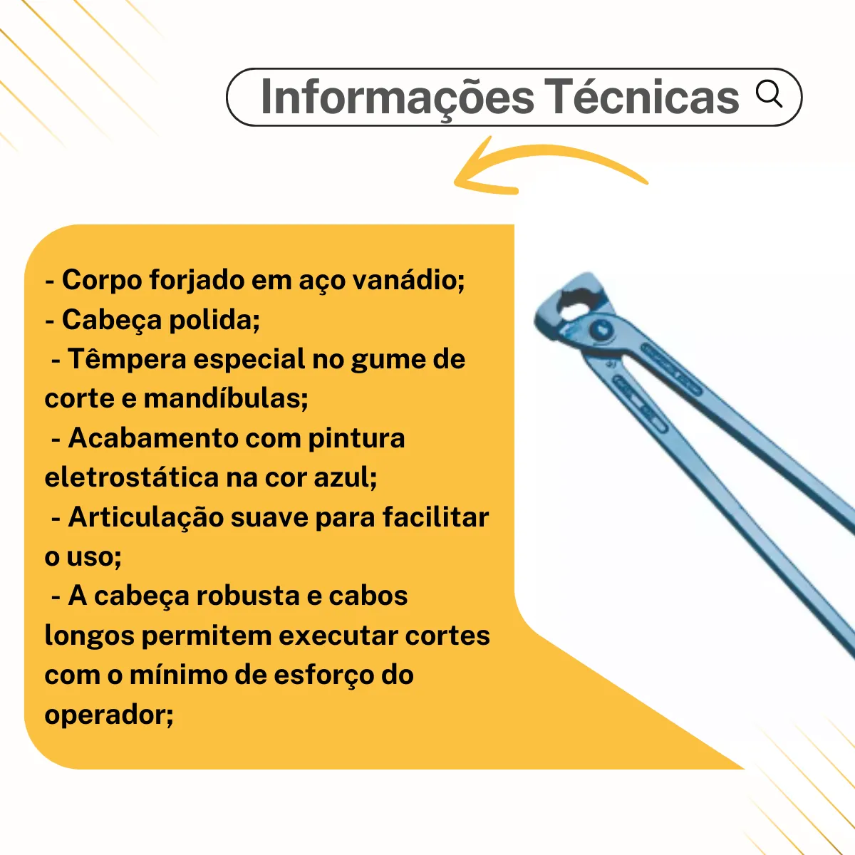 Torques Torquesa Armador Master Tramontina 12 Polegadas