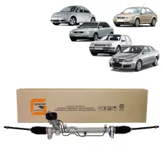 Caixa Setor Direção Hidráulica Vw Golf A3 Beetle Bora Jetta