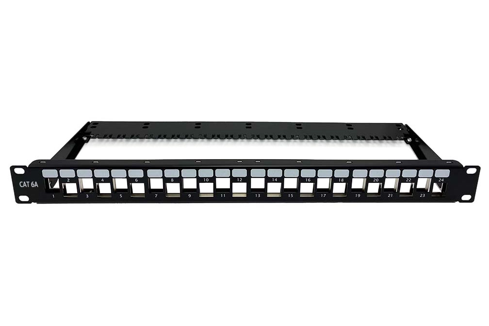 Patch Panel Descarregado/Escalonado FTP- SPL-24D- Fconn