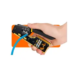 Alicate Crimpador 3 em 1 - Crimpador/Decapador/Cortador - FCRJ45CR