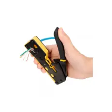 Alicate Crimpador 3 em 1 - Crimpador/Decapador/Cortador - FCRJ45CR