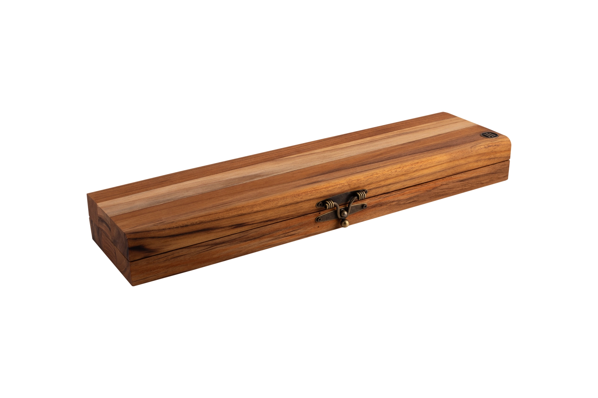 Faca Fazendeira 9 Pol. + Estojo em madeira teca