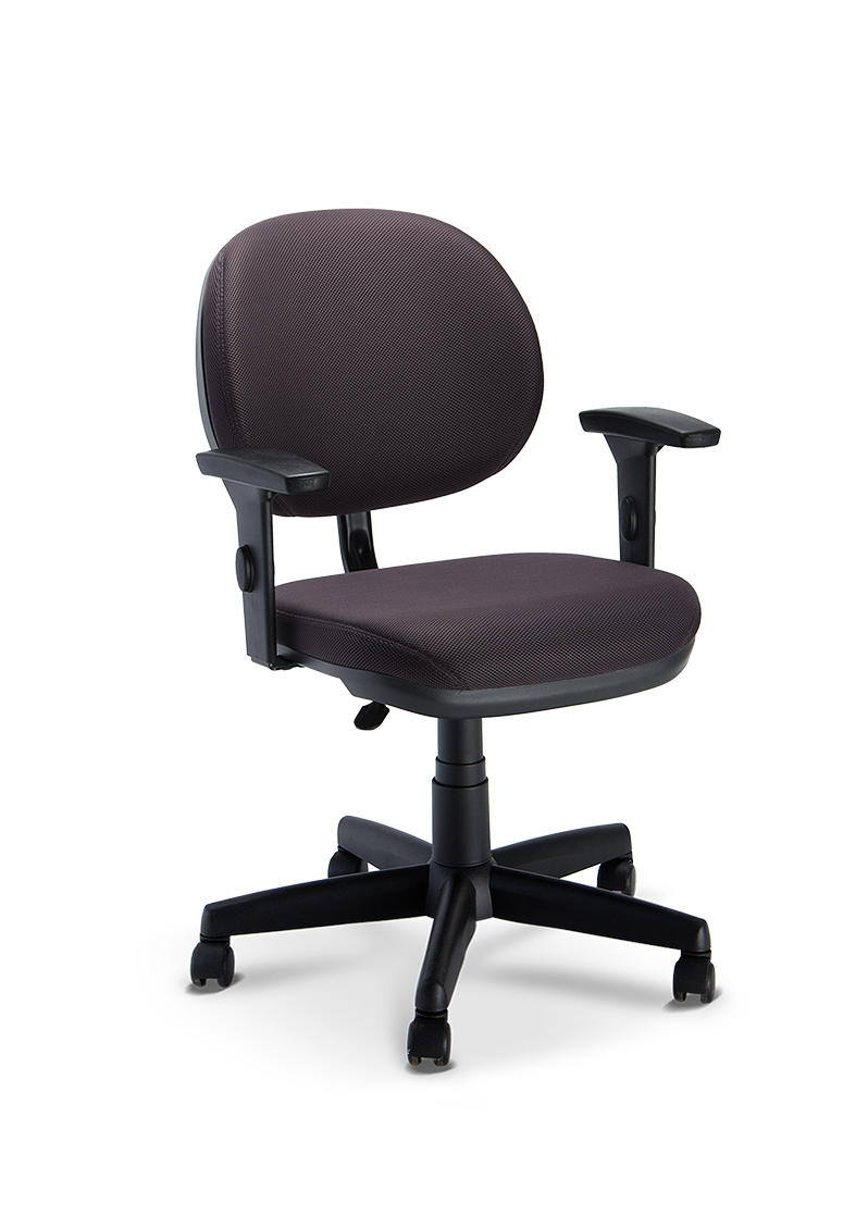 Cavaletti Stilo - Executiva Giratória / Flange / Braço SL New PU / Suporte de Encosto L2048 / Base em Aço com Capa