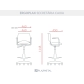 Cadeira Plaxmetal Ergoplax