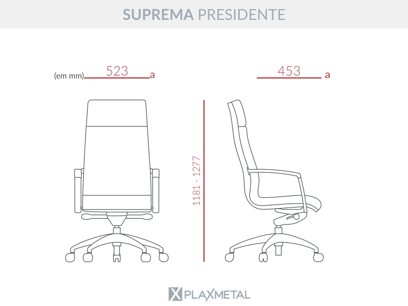 Cadeira Presidente Suprema