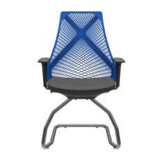 Bix Aproximação Tela Azul / Bases Preta / Apoios de braço Regulável