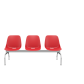 Longarina Quick 3 Lugares PLAXMETAL