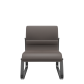 Cadeira Sublime Individual PLAXMETAL