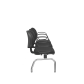 Cadeira Operativa Longarina Executiva 3 lugares PLAXMETAL