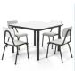 CONJUNTO JUVENIL MESA 80X80 COM 4 CADEIRAS (6 a 10 anos)