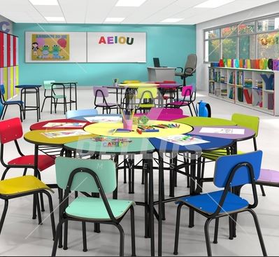 Conjunto MARGARIDA- Infantil (8 Cad./ 8 Carteiras) (0-5 anos)