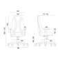 Cavaletti StartPlus - Presidente Giratória / Relax / Braço SL / Base Aço com Capa