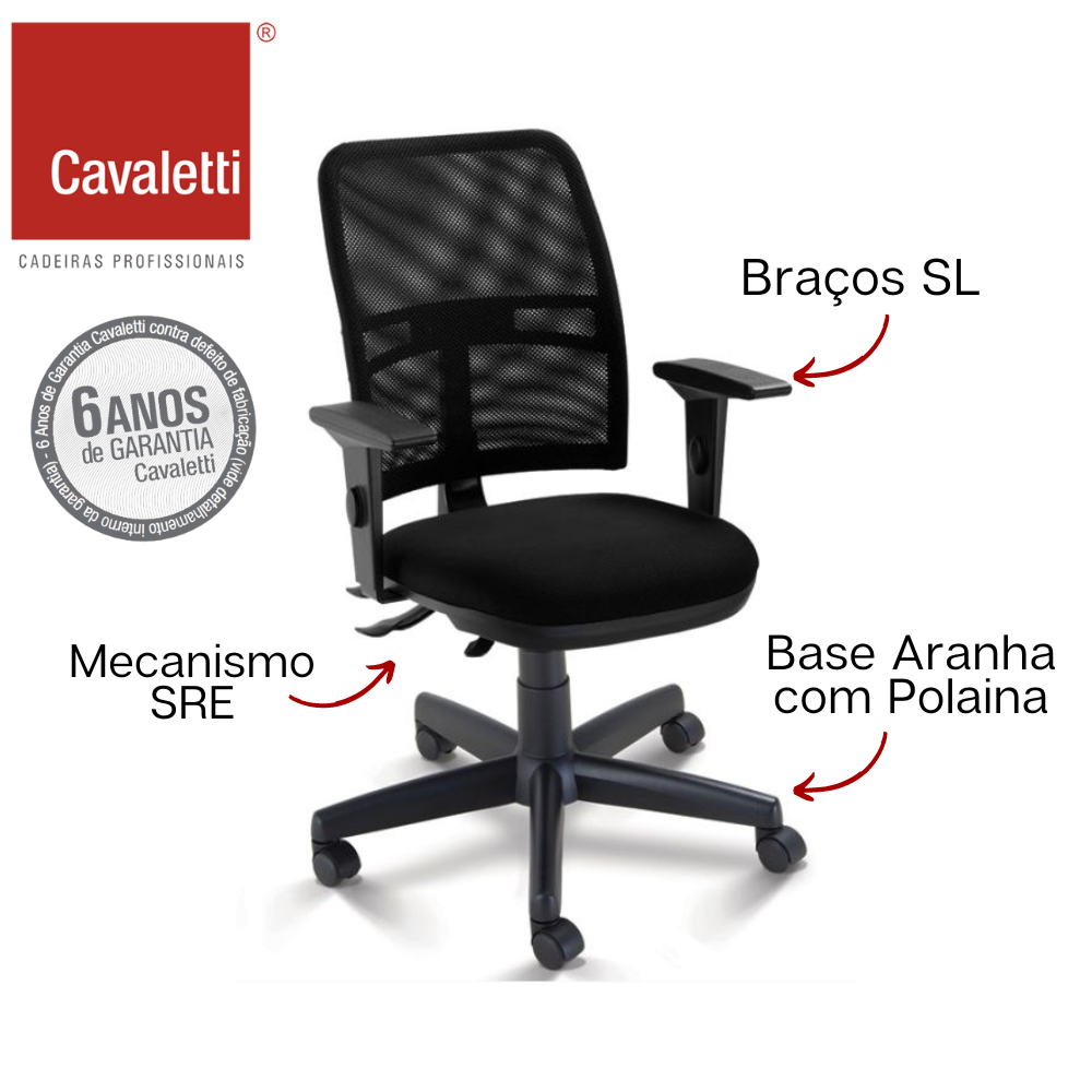 Cadeira Newnet Executiva Giratória 16003