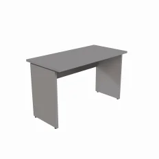 MESA RETANGULAR PÉ PAINEL 1200 x 600 CINZA
