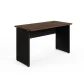 MESA RETANGULAR PÉ PAINEL 1200 x 600 MLG PRETO