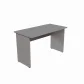 MESA RETANGULAR PÉ PAINEL 1500 X 600 CINZA
