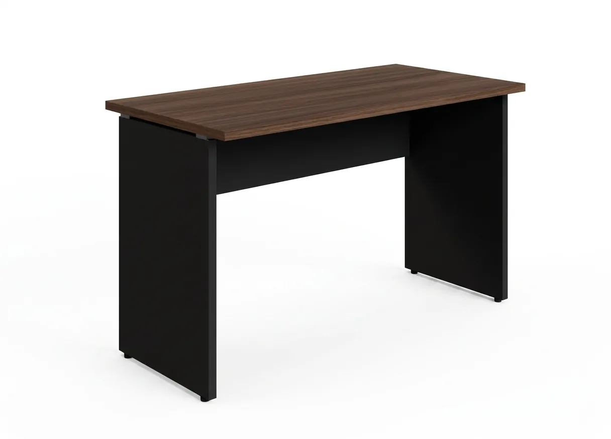 MESA RETANGULAR PÉ PAINEL 1500 X 600 MLG PRETO