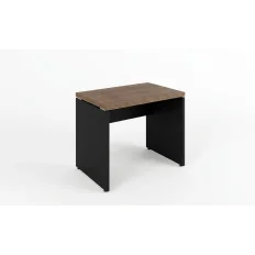 MESA RETANGULAR PÉ PAINEL 1500 X 600 MLG PRETO
