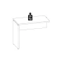 MESA AUXILIAR DINÂMICA PÉ PAINEL 900 X 450 MLG PRETO