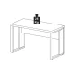 MESA RETANGULAR PÉ QUADRO 1200 X 600 CNZ CINZA ALU