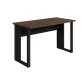 MESA RETANGULAR PÉ QUADRO 1200 X 600 CNZ CINZA ALU