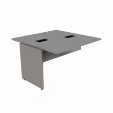 PLATAFORMA DUPLA ACOPLAR PÉ PAINEL 1200 X 1200 CINZA