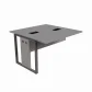 PLATAFORMA DUPLA ACOPLAR PÉ QUADRO 1200 X 1200 CINZA ALU