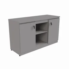 ARMÁRIO BAIXO CREDENZA 1200 X 450 CINZA