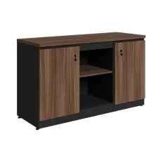 ARMÁRIO BAIXO CREDENZA 1200 X 450 MLG PRETO