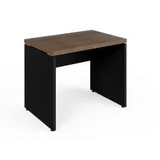 MESA RETANGULAR PÉ PAINEL 1500 X 600 MLG PRETO