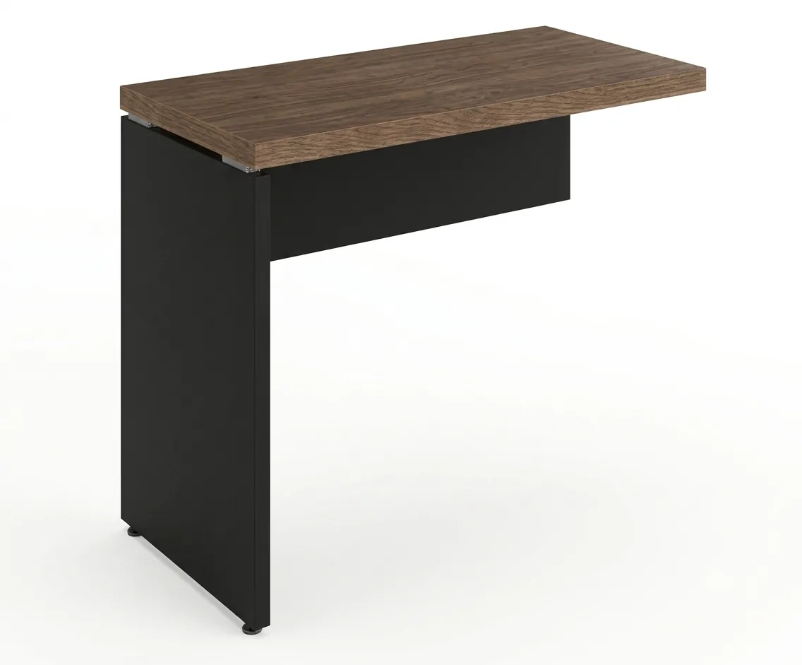 MESA AUXILIAR PÉ PAINEL 900 X 450 MLG PRETO