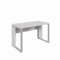MESA RETANGULAR PÉ QUADRO 1200 X 600 CINZA