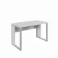 MESA RETANGULAR PÉ QUADRO 1500 X 600 CINZA