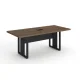 MESA REUNIÃO RETANGULAR PÉ QUADRO 2000 X 900 CINZA