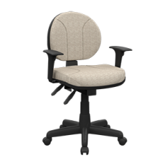 Cadeira Plaxmetal Executiva c/ BlackPlax