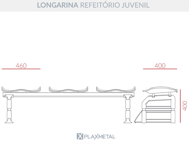 Longarina Refeitório Juvenil