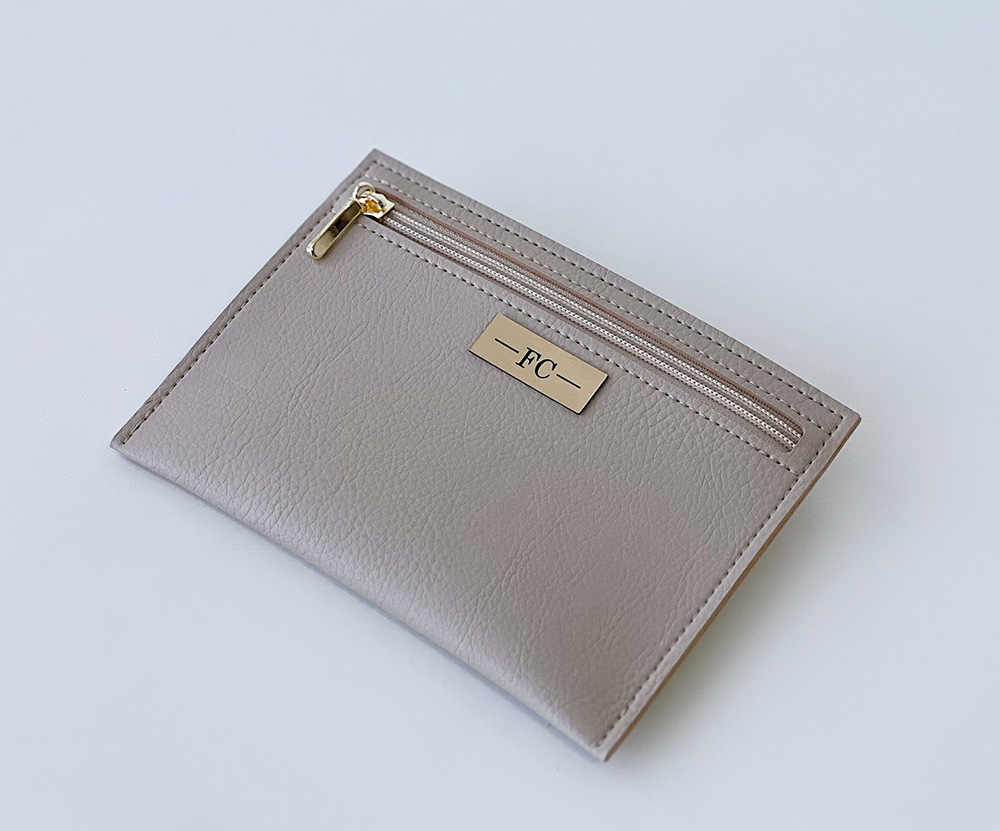 Mini Necessaire Nati Personalizada em Couro Sintético