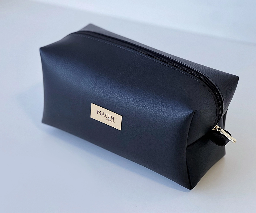 Kit com Bolsa e Necessaires com Sacola para Presente