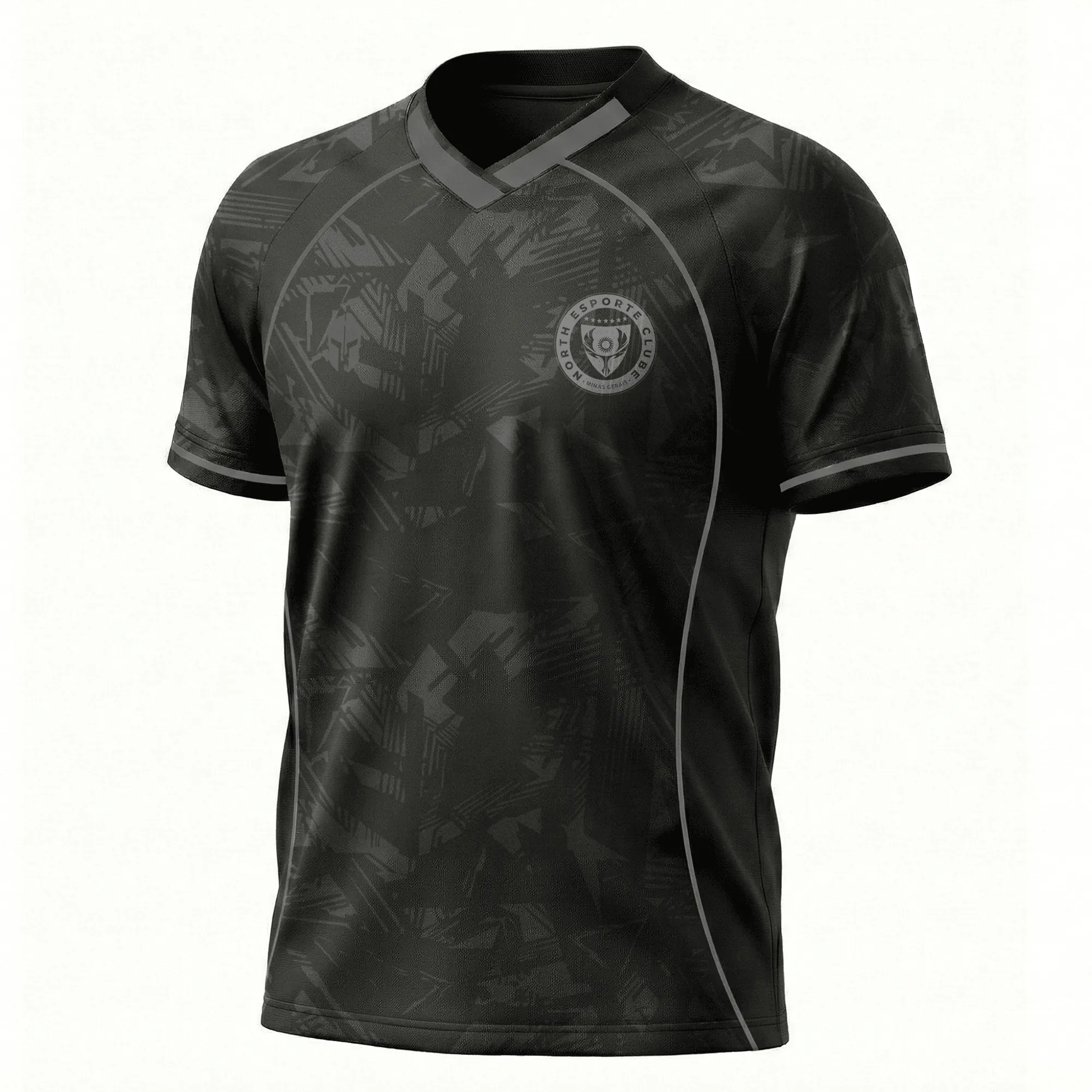 Camisa Edição Especial - Preto com Cinza