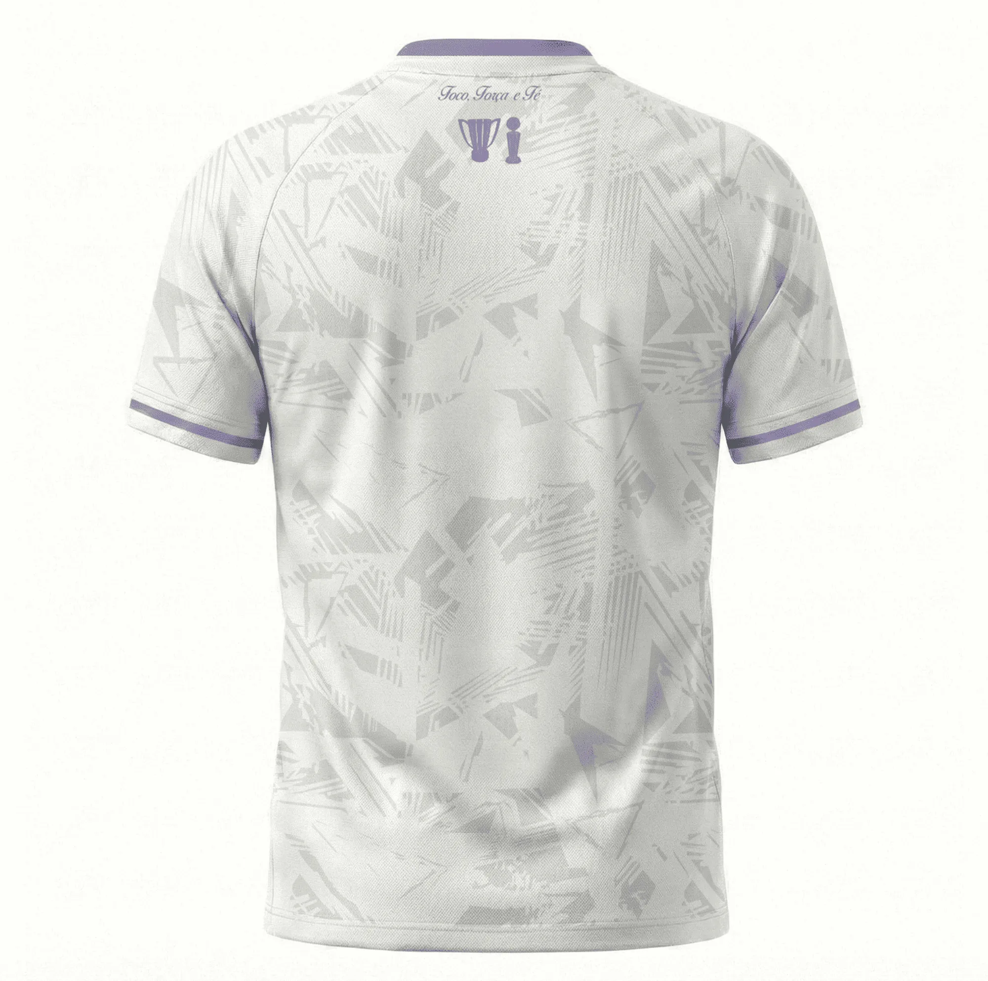 Camisa Edição Especial - Branco com Lilás