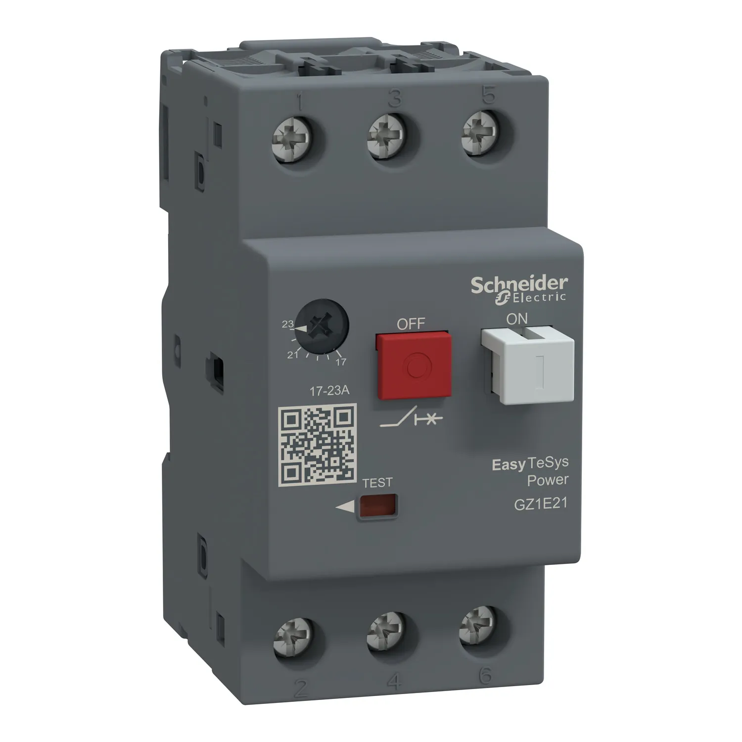 Disjuntor Motor Tripolar 17-23A GZ1E21 Schneider Eletric