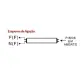Lâmpada Tuboled 18W T8 1200MM INTRAL
