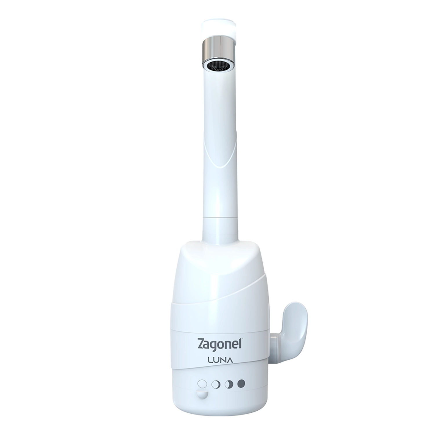 Torneira Elétrica Luna 4 temperaturas 5500W 127V Branca Zagonel