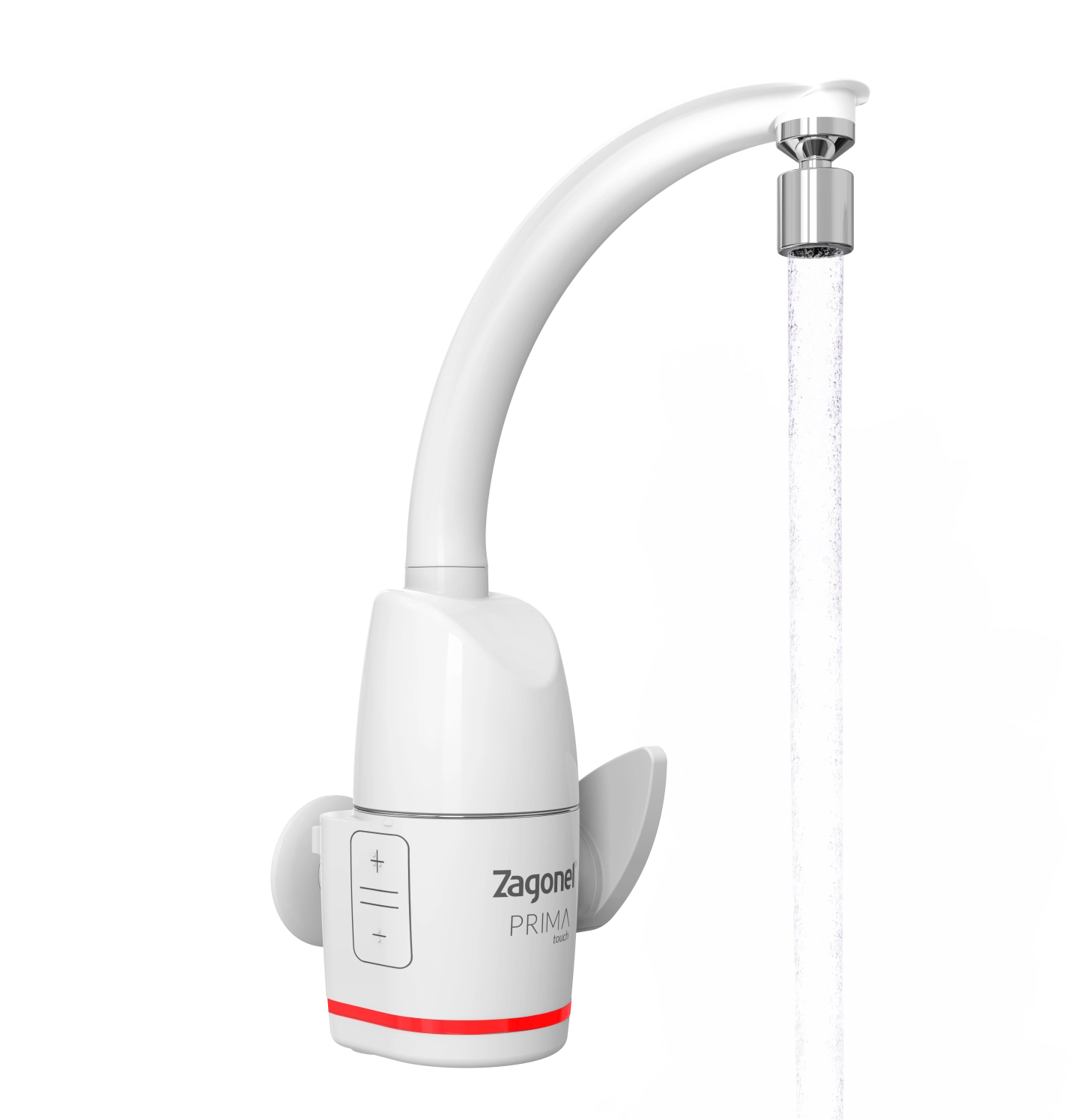 Torneira Elétrica Prima Touch 5500W 127V Branca Zagonel