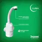Torneira Elétrica Luna 4 temperaturas 5500W 220V Branca Zagonel
