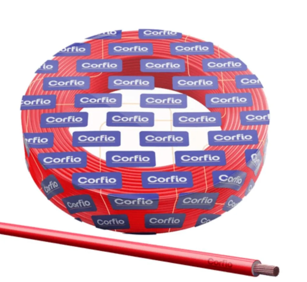 Cabo Flexível de Cobre 6.00MM Vermelho 750V - 100MT