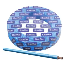 Cabo Flexível de Cobre 2.50MM Azul Claro 750V - 100MT