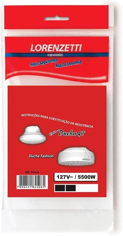 Resistência para Ducha Fashion 127V 3056-B Lorenzetti